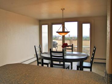 Dining room and patio